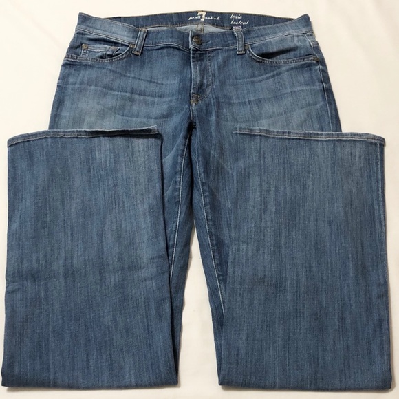 7FAM Wmn’s Lexie Lowrise Bootcut Stretch Jeans- 31 - Picture 5 of 16